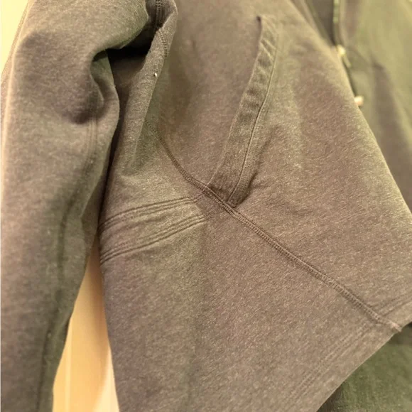 lululemon Gray Zip-Up Hoodie. One of the first ever made! - Picture 5 of 8